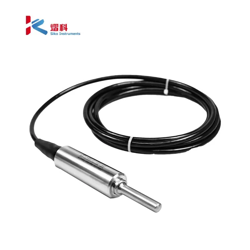 Stainless Steel Probe 4-20mA Output Submersible Water Temperature Sensor For 5m Tank IP 68 Protection