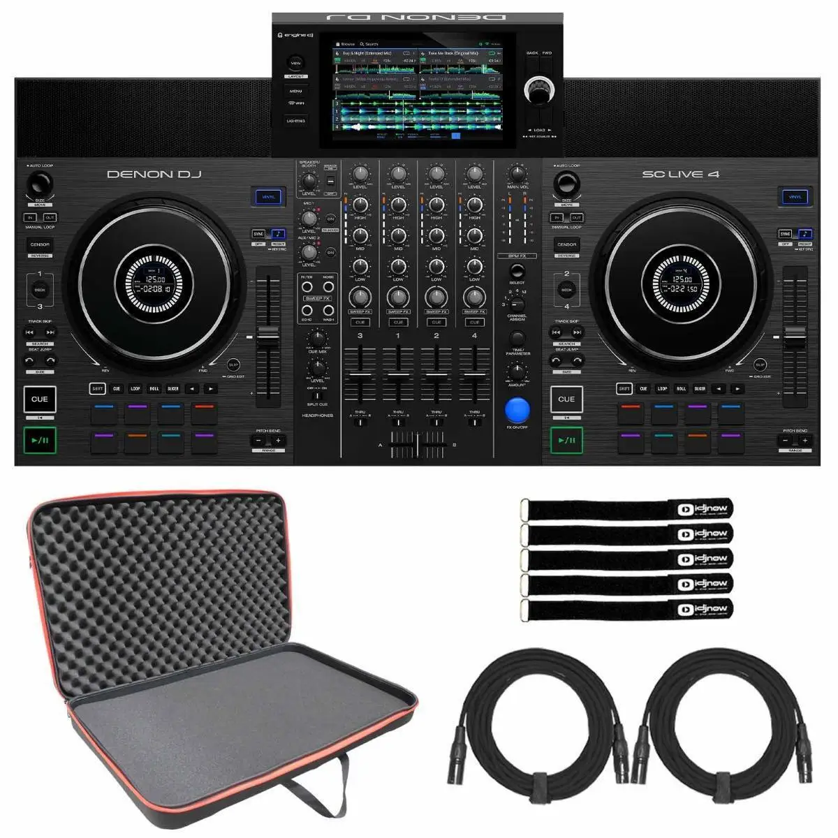 Dj контроллер denon. Denon dj sc 4. Denon prime 4. Denon dj logo. Denon sc live 4.