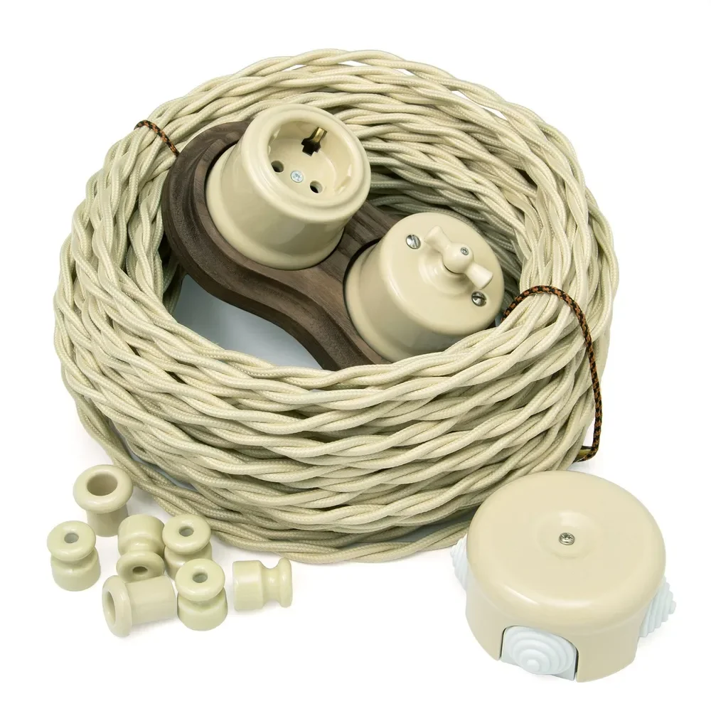 Купить Ретро Кабель И Изоляторы В Москве