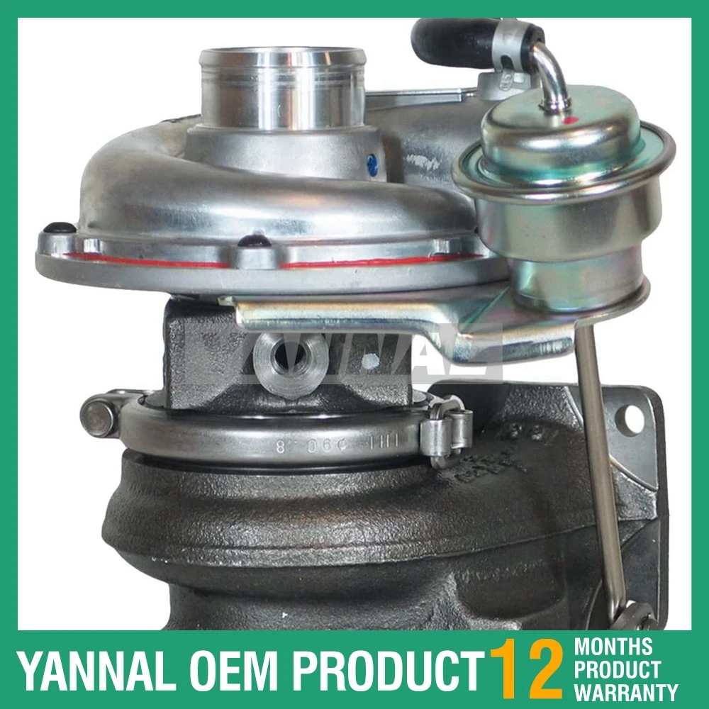 Турбокомпрессор 129E01-18010 129E01-18011 для двигателя Yanmar 4TNV98CT Turbo RHF5