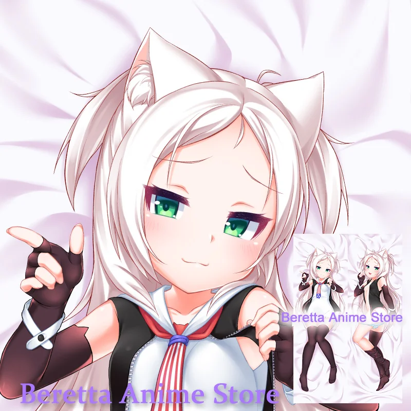 

Двусторонняя наволочка для подушки Dakimakura с принтом аниме «голубой глаз»