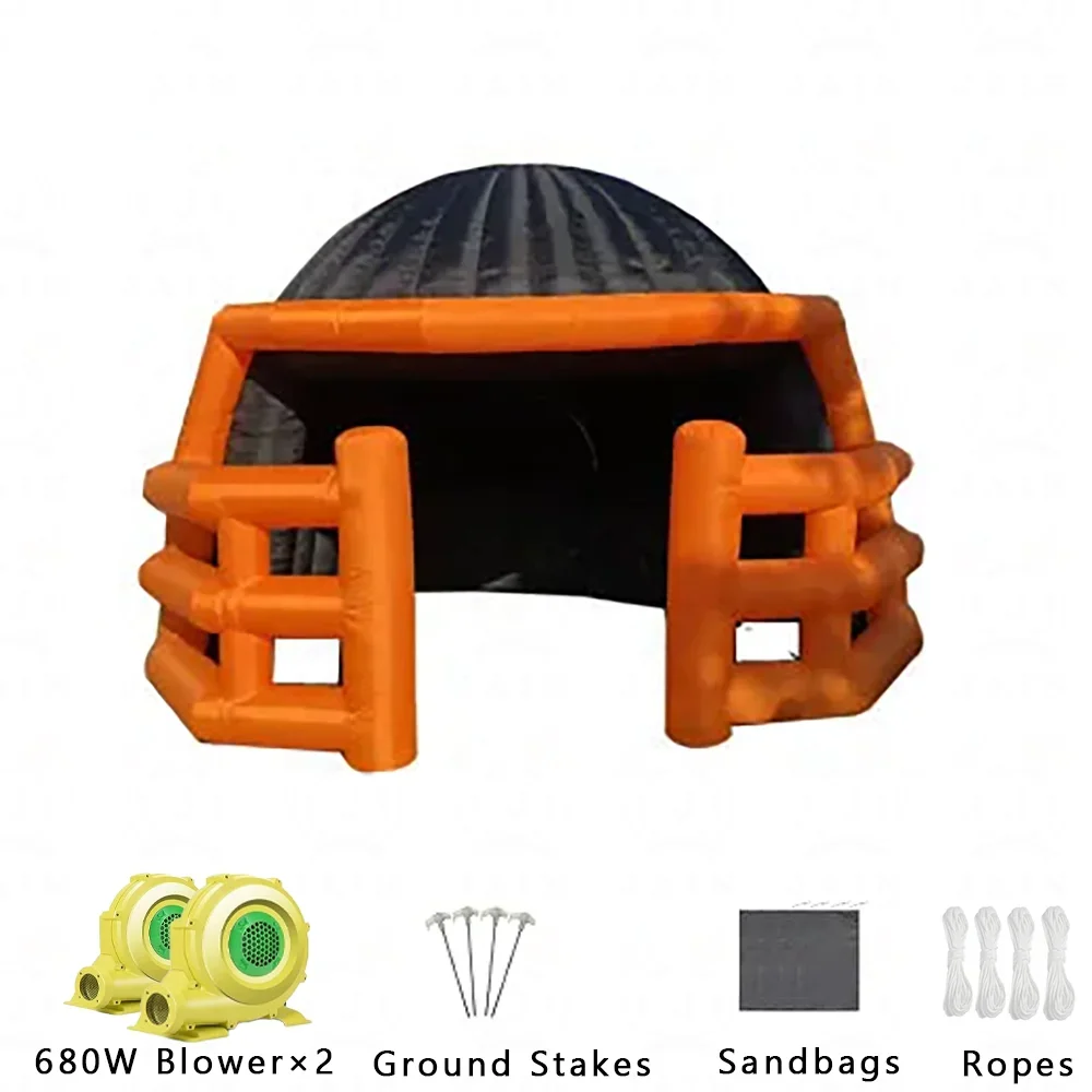 Надувной туннель для занятий спортом 33 фута