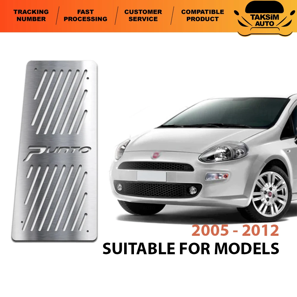 

Хромированная ножная педаль для моделей Fiat Punto 2005-2012-изделие из высококачественной нержавеющей стали-простая сборка