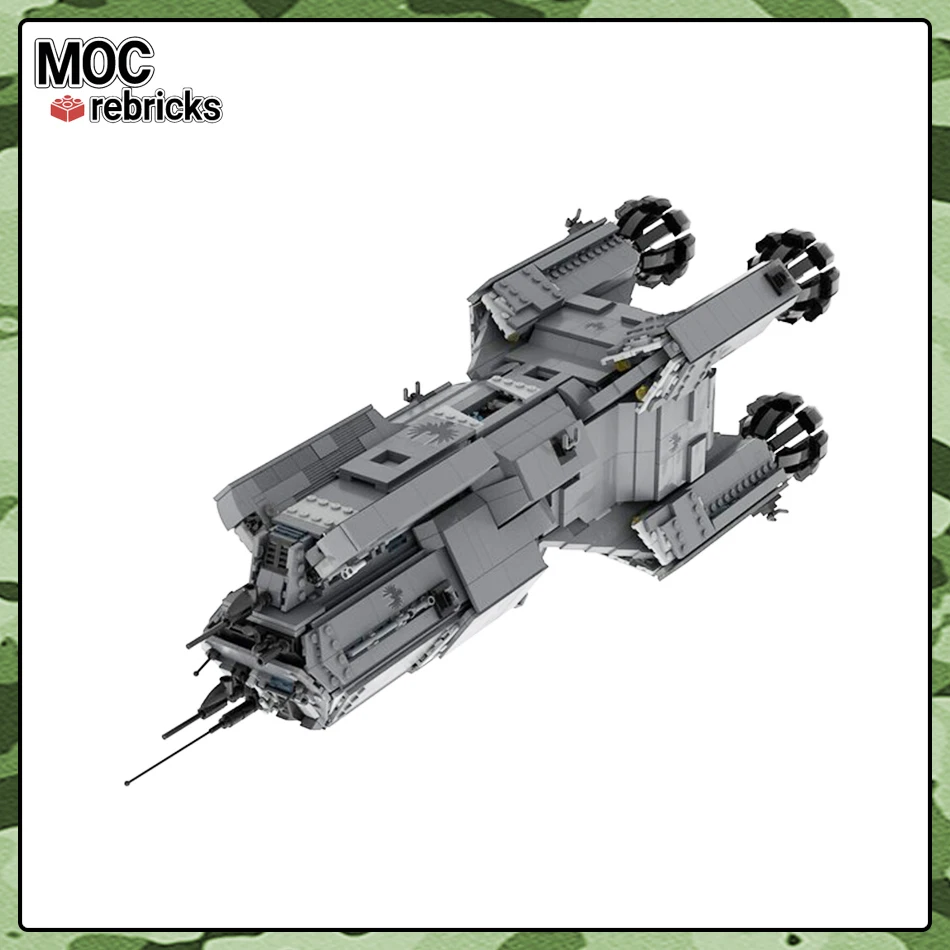 MOC Space War Movie Series Navy Raptor Class Корабль Строительный блок Большой космический военный