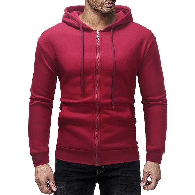 Sudadera con capucha de Color sólido para hombre, suéter de moda, 2022