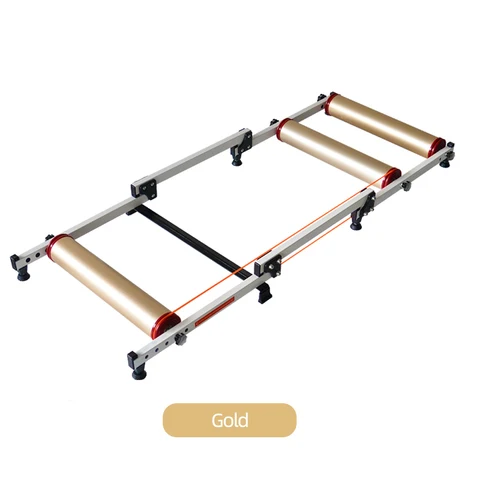 Велосипедный роликовый тренажер - изображение