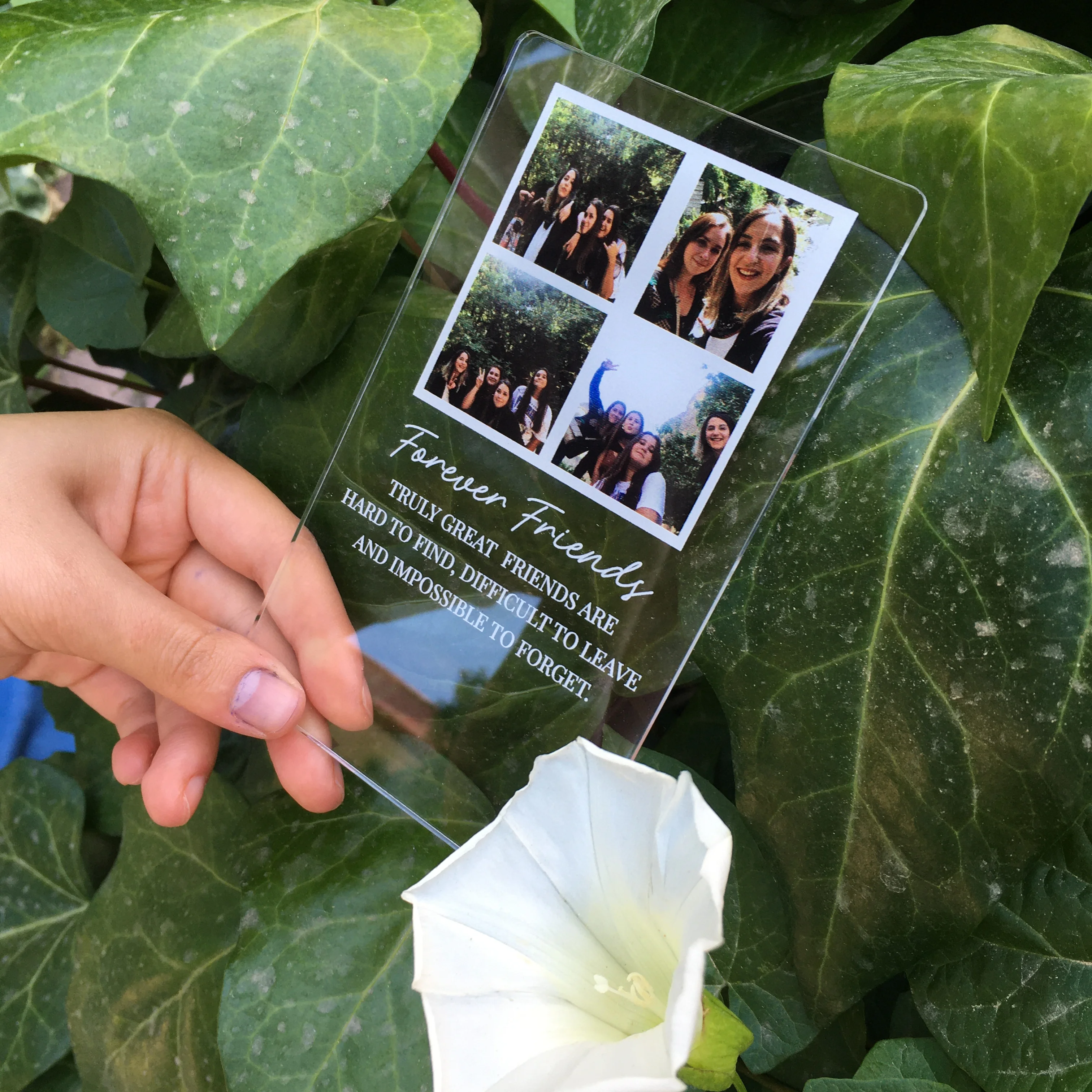 Custom Photo Plaque Best Friend Birthday Gift Acrylic Anniversary Wedding Personalized Board For Boyfriend Girlfriend Dad Mother