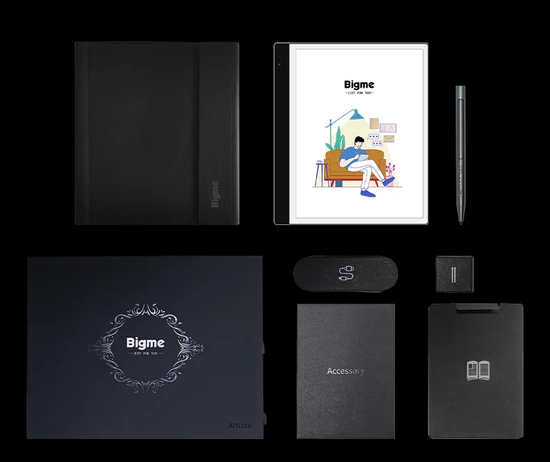 Электронная книга BIGME InkNote Color +, 10,3 дюйма, 8 ядер, две