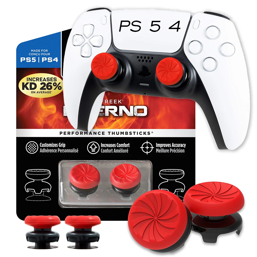 

KontrolFreek FPS Freek Galaxy for Playstation PS5 4 High-Rise Analog Stick Joystick Controller Performance Thumbsticks