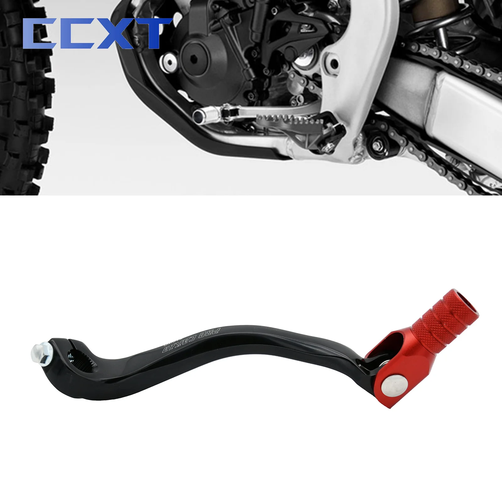 

Motorcycle CNC Aluminum Folding Gear Shift Shifter Lever For Honda CRF250R CRF 250R 2010 2011-2017 Dirt Bike Universal Parts