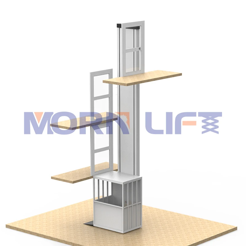 

MORN Custom Home Vertical Platform Lift Hydraulic Residential Elevator Home Elevator Wheelchair Lift With CE ISO