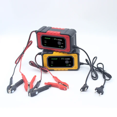 12V 7A Полностью автоматическое интеллектуальное зарядное устройство для аккумулятора ЖК-дисплей Power Pulse Repair Charger Большой экран для автомобиля мотоцикла AGM GEL WET