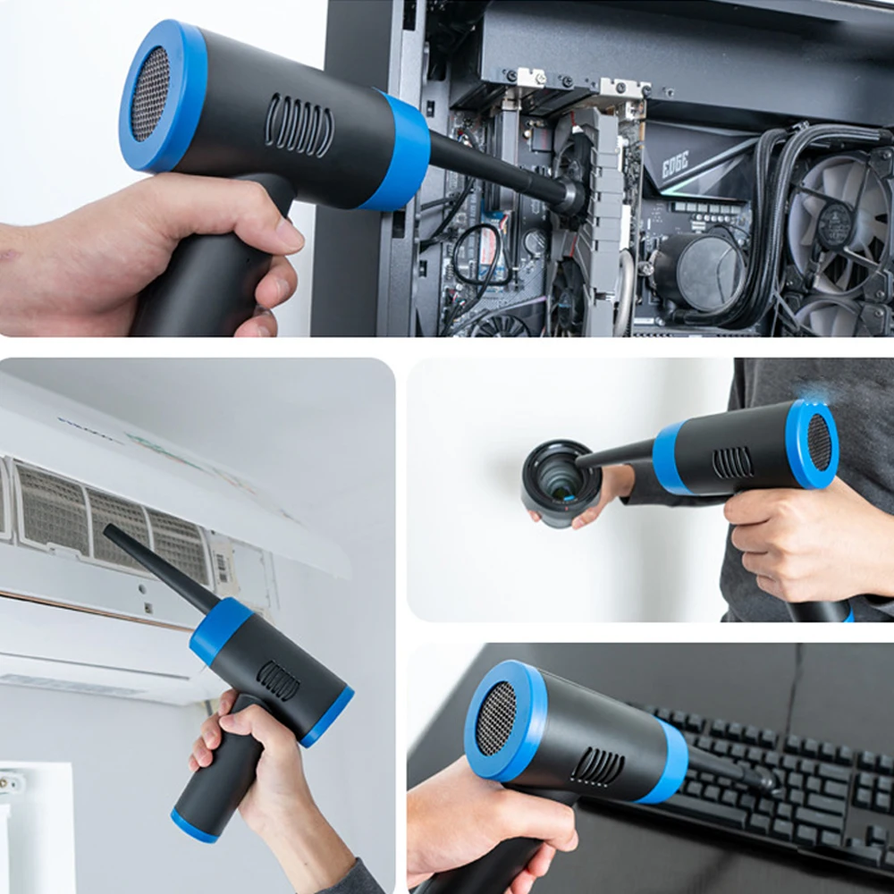 70000 RPM Air Duster Wireless Dust Blowing Gun USB Compressed Blower Cleaning For Computer Laptop Keyboard Camera |
