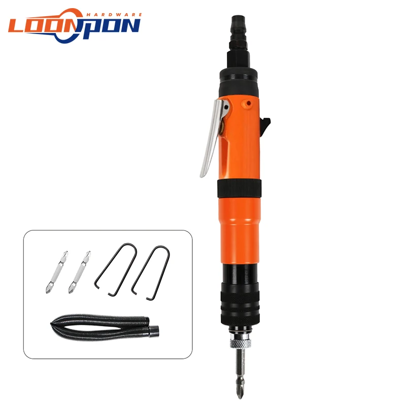 Фото Straight Shank Pneumatic Air Screwdriver with Double-headed Screwdriver  Torque Control Pneumatic Tools №3