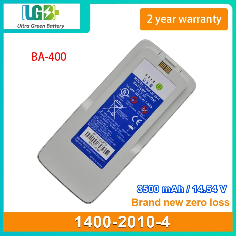Новый аккумулятор UGB 1400-2010-4 для Inogen G4 OxyGo FIT BA-400 1400-2000 серии 1400-2030 14 54 В 3500 мАч