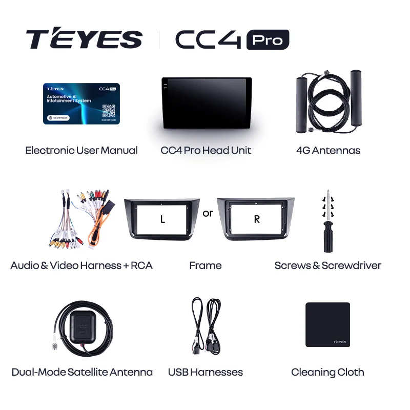 TEYES Тиайс CC4 PRO Штатная магнитола For Сеат Альтеа 5P  Толедо 5P For Seat Altea 5P Toledo 5P 3 2004 - 2015 LHD RHD автомагнитола 2 DIN DVD GPS CarPlay Android Auto мультимедиа автомобиля головное Android магнитола (art.: 3920d3a82ced3) - 3920d3a82ced3