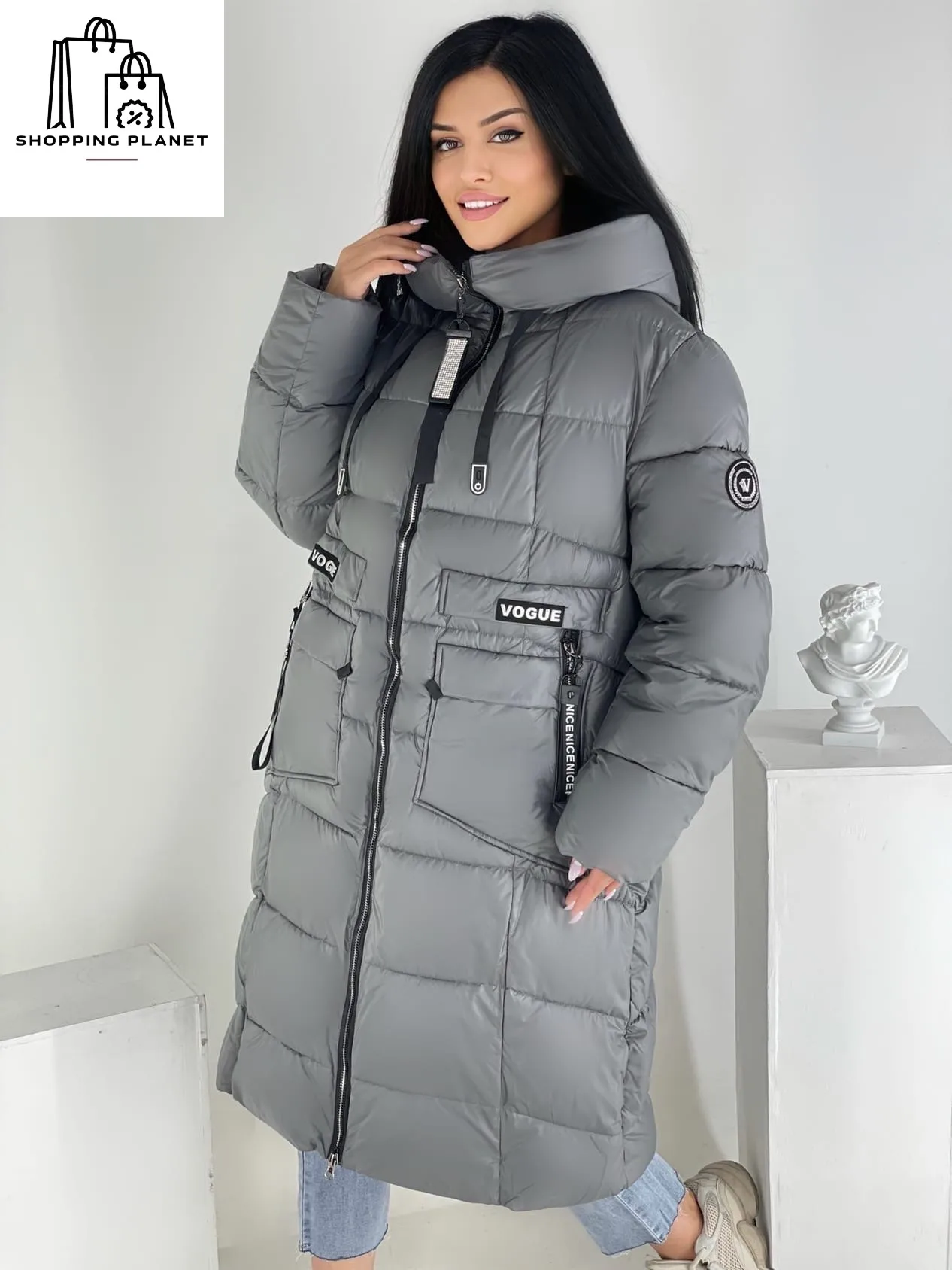 белый пуховик женский. пуховик женский зимняя wb modis 6511035. куртка холлофайбер короткая. куртка с холлофайбером с застежкой. куртка холлофайбер женская.