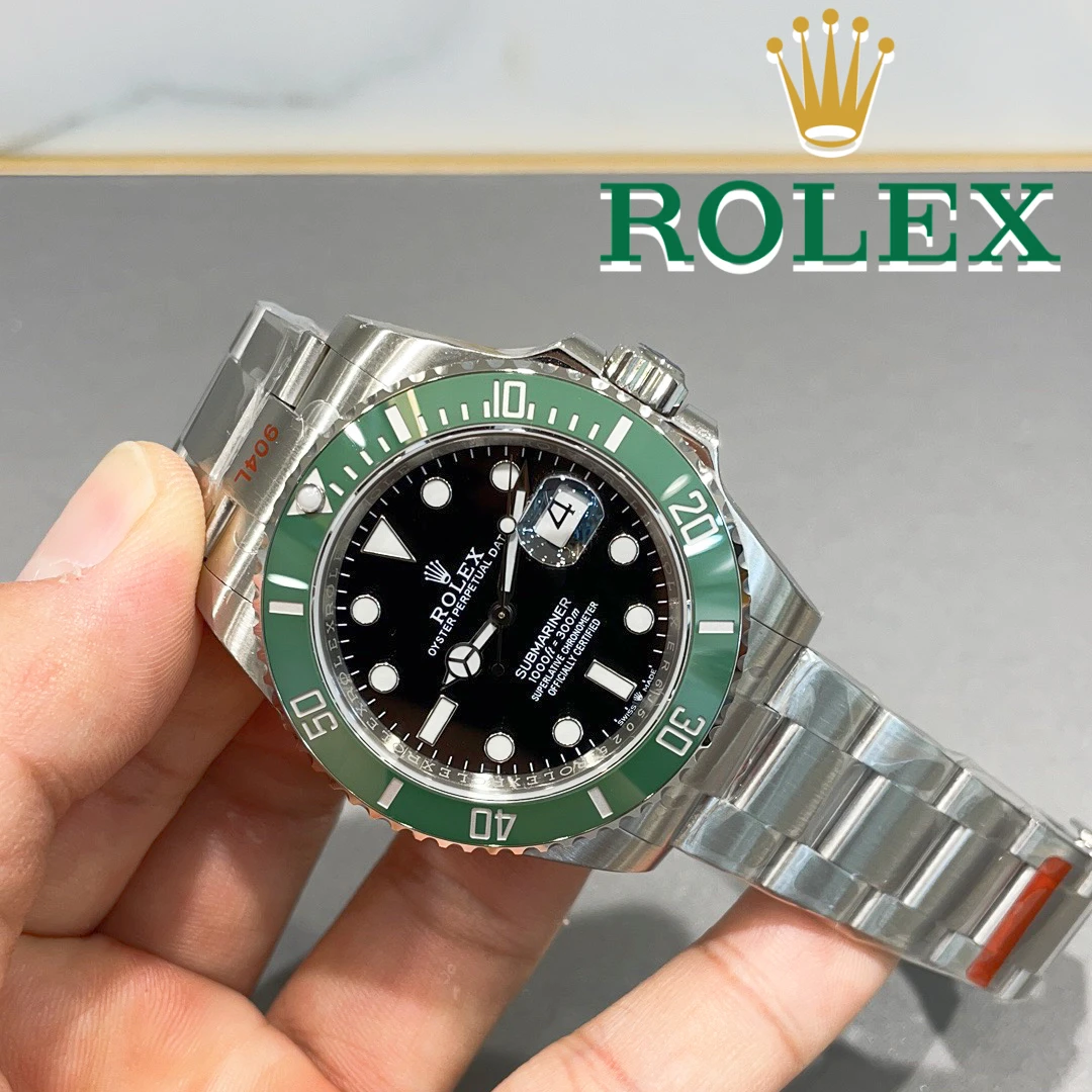 Часы в стиле Rolex Submariner Стрелка Green Water Ghost Механические часы с автоподзаводом