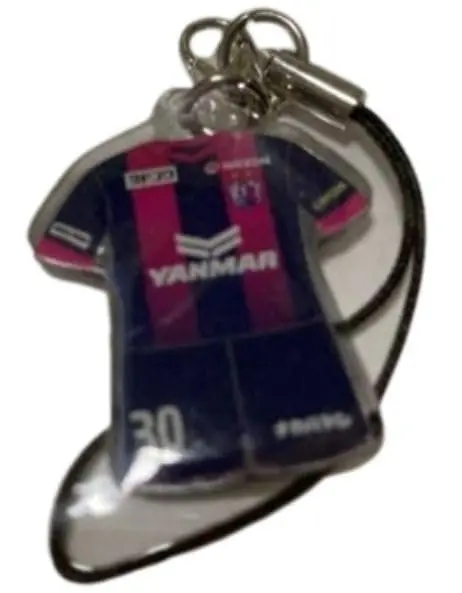 Брелок для ключей Cerezo Osaka Gacha 2023 Летняя униформа 30 Миоя Саката |