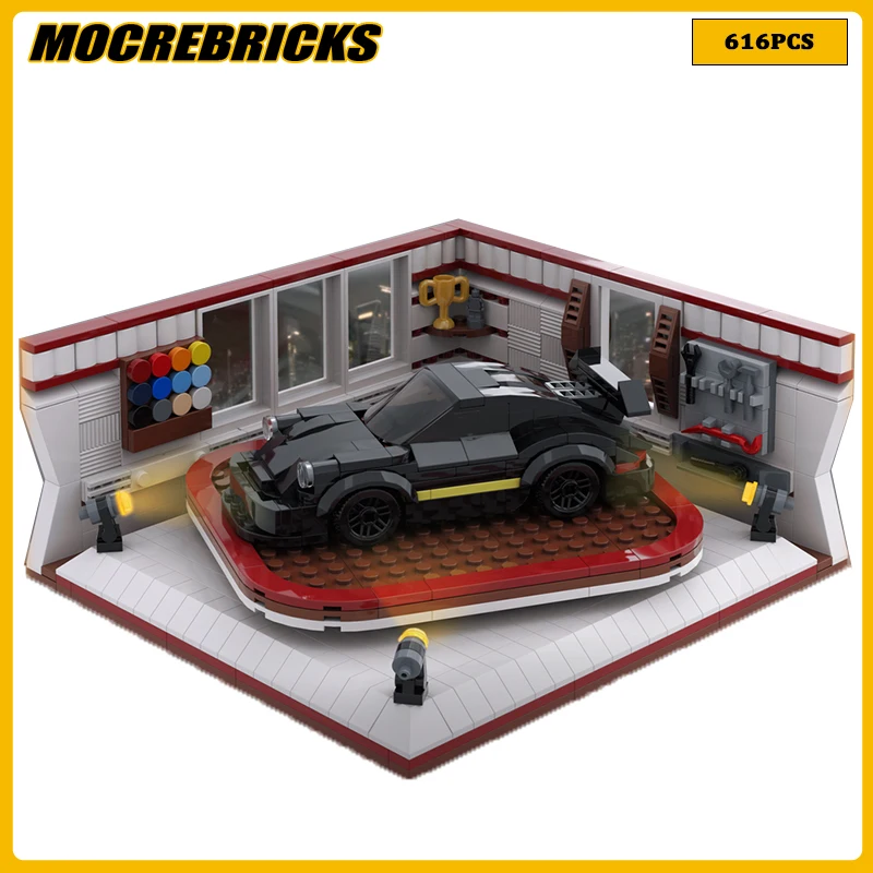 

Creative Series MOC Speed Champion Super Racing Car Building Blocks Kit Sports Vehicle Model Bricks Toys Children's Gifts