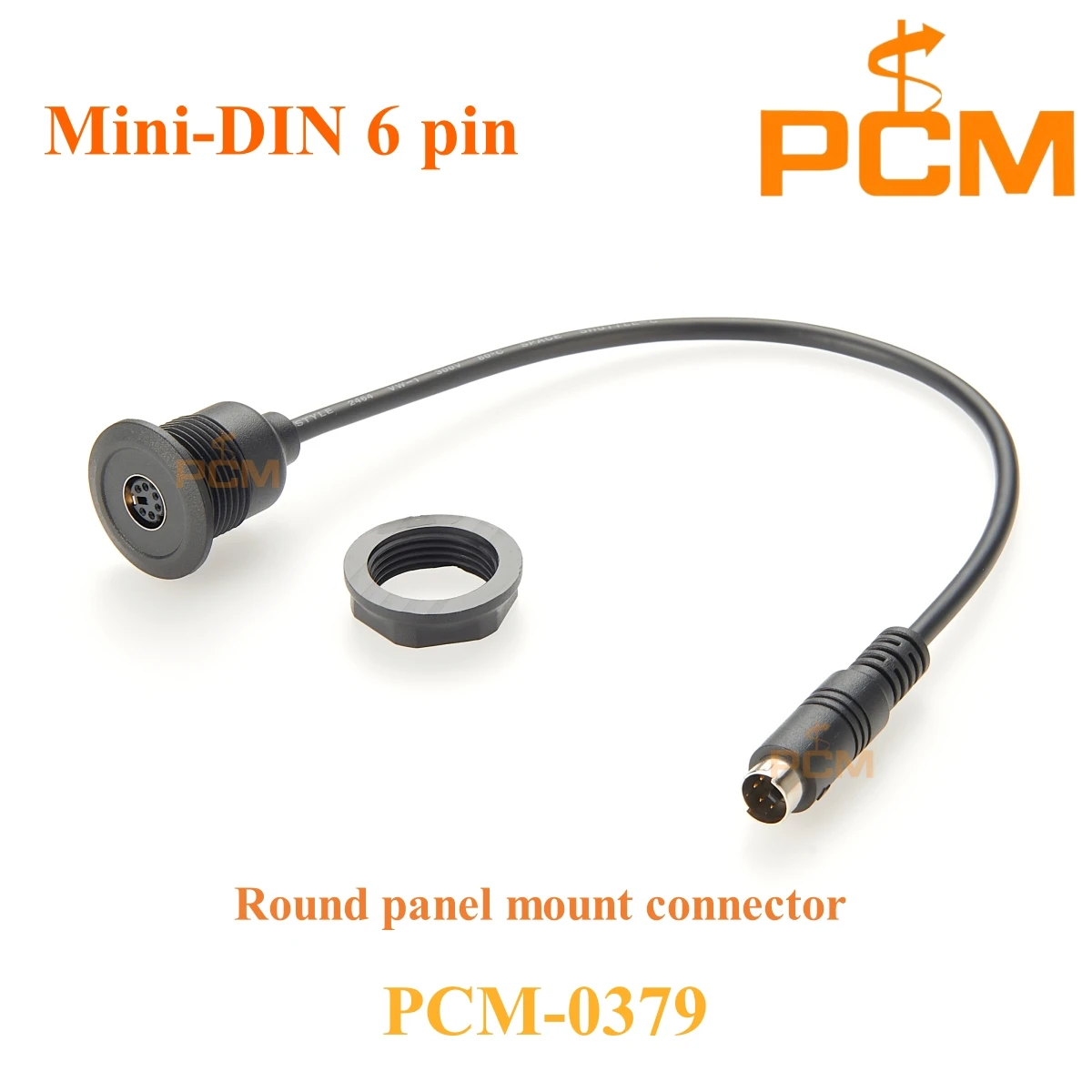 Фото Кабель Mini Din 6-контактный PS/2 для подключения клавиатуры и мыши к панели, для IPC, SBC, ARM, PLC, радио, видеоплееров, удлинитель MDIN MD PS/2 KBD №2