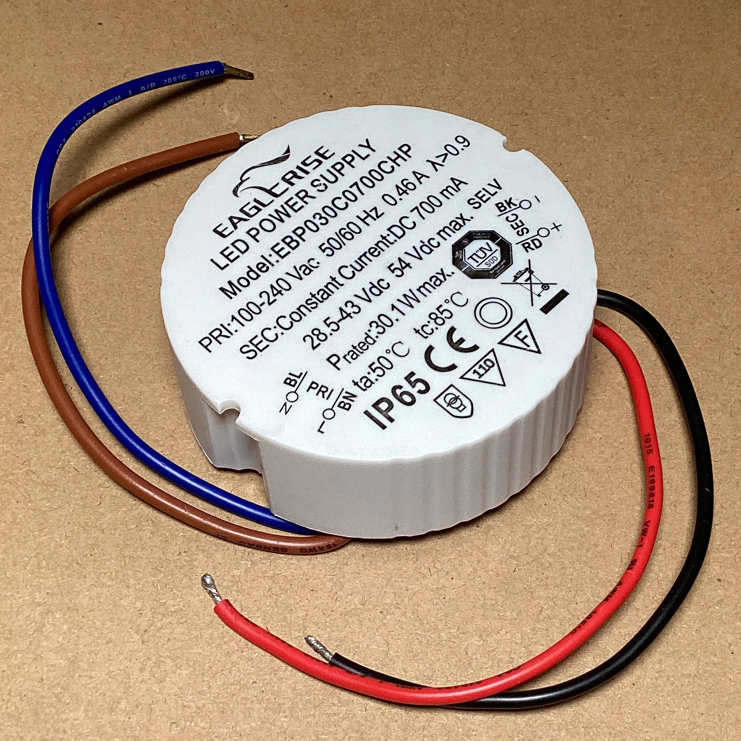 

Eaglerise IP65 Встроенный светодиодный драйвер 18/30Вт