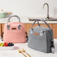 big camping thermal cooler bag with shoulder strap waterproof oxford cloth picnic insulated bag sac lunch box picnic basket
