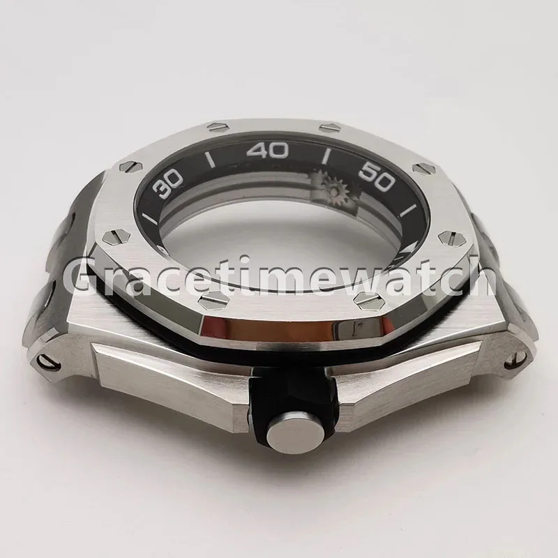 

Luxury Mechanical Watch Fit to 2824 Movement, Watch Case For Royal Oak 15703, Watch Parts Accessories