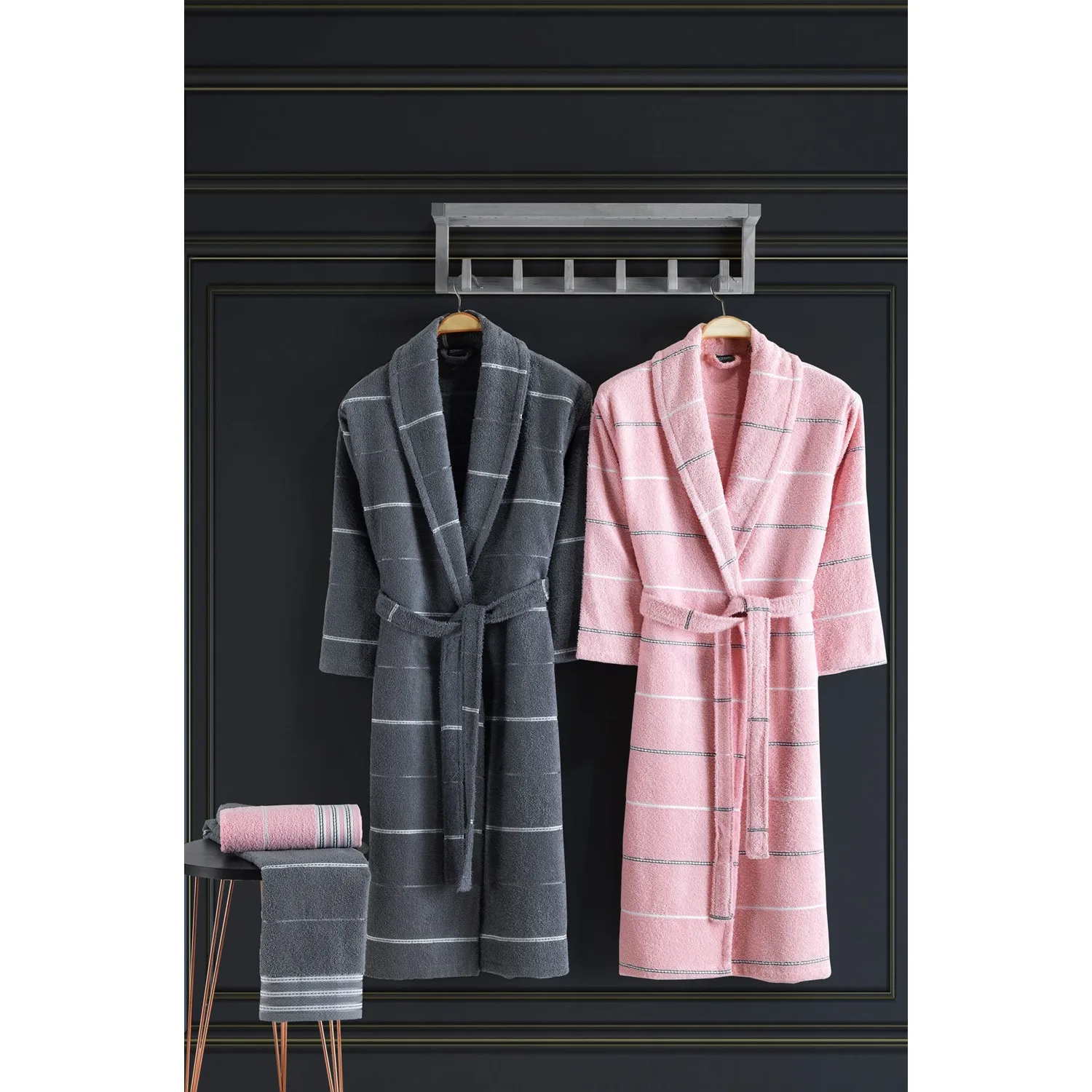 100% cotton towel Terry Robe lovers soft bathrobe men and women nightgown sleepwear male casual home Robe