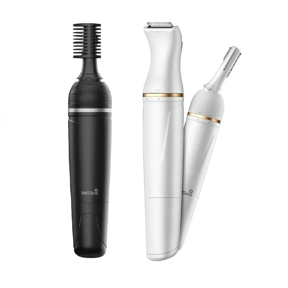 Триммер для бровей WellSkins Eyebrow Electric Trimmer WX-TM01 электробритва с двойным лезвием угол