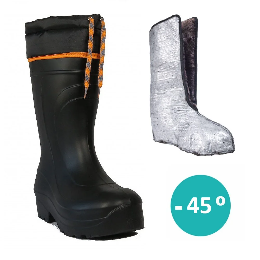 Сапоги мужские из ЭВА Архон с надставкой и утеплителем до -45С сапоги тёплые на