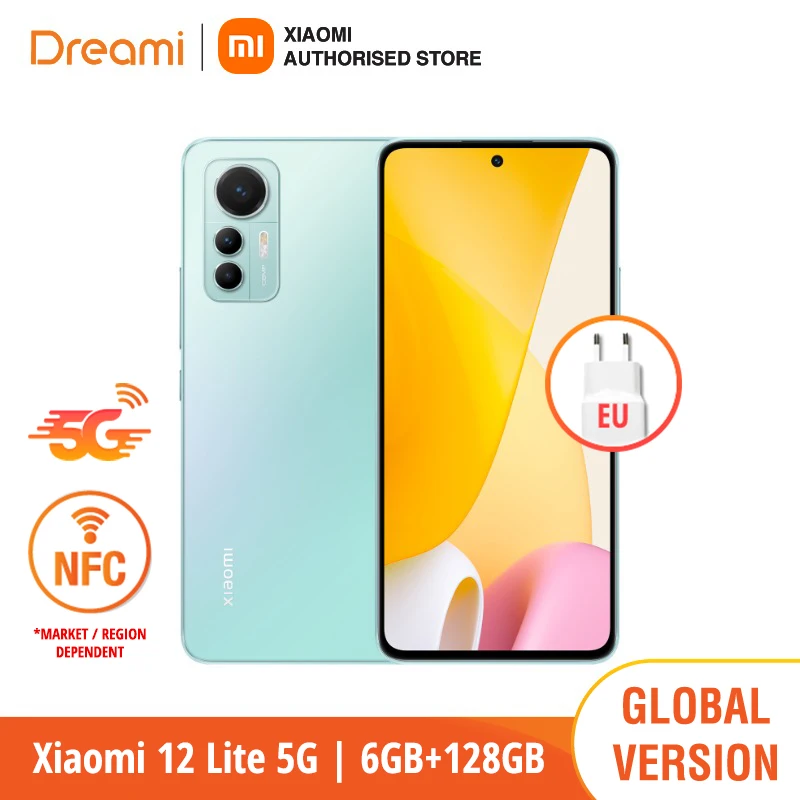 Kup Wersja Globalna Xiaomi 12 Lite 5G | Snapdragon 778G 5G | Studyjna Kamera Potrójna 108MP | Wyświetlacz AMOLED 20Hz