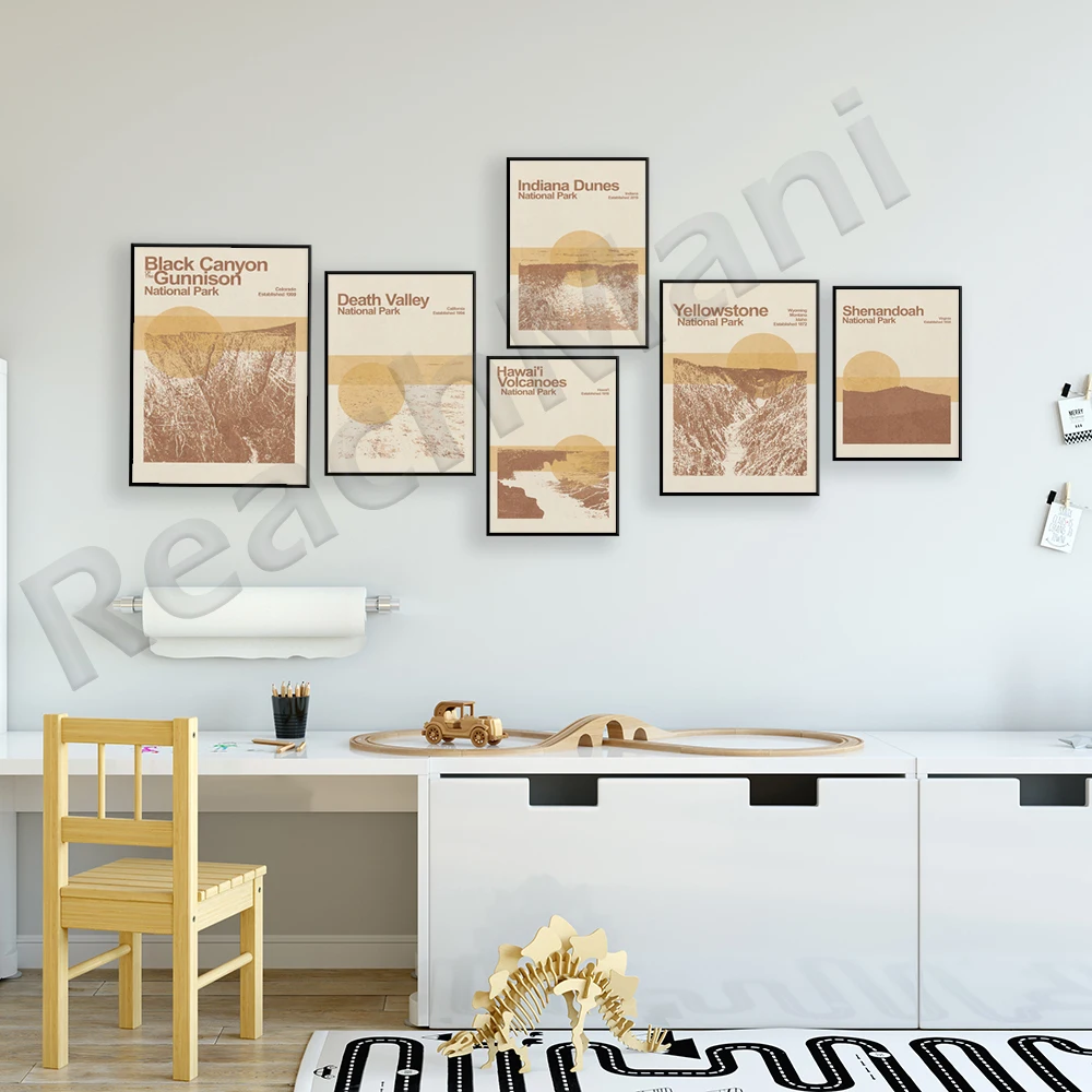 Печать на холсте ReachMani Дорожный пост Черного Каньона