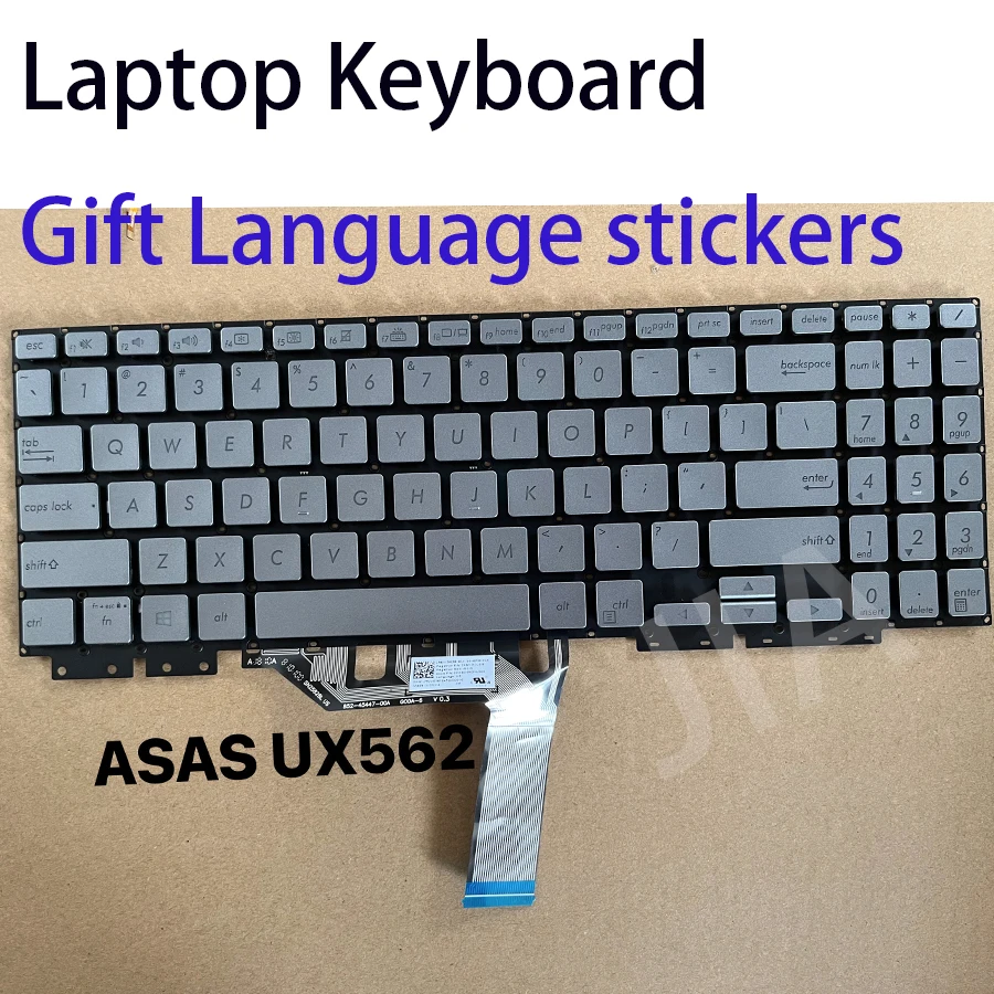 

Keyboard for Asus ZenBook Flip 15 UX562 UX562F UX562FA UX562FD UX562FDX
