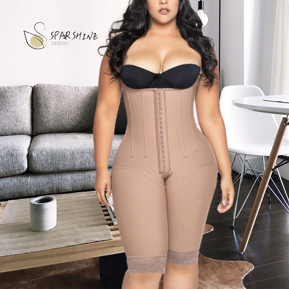 HIGH COMFORT POST-SURGICAL FAJAS BUST SUPPORT WITH MIDDLE CLOSURE Postpartum Breastfeeding Bodysuit