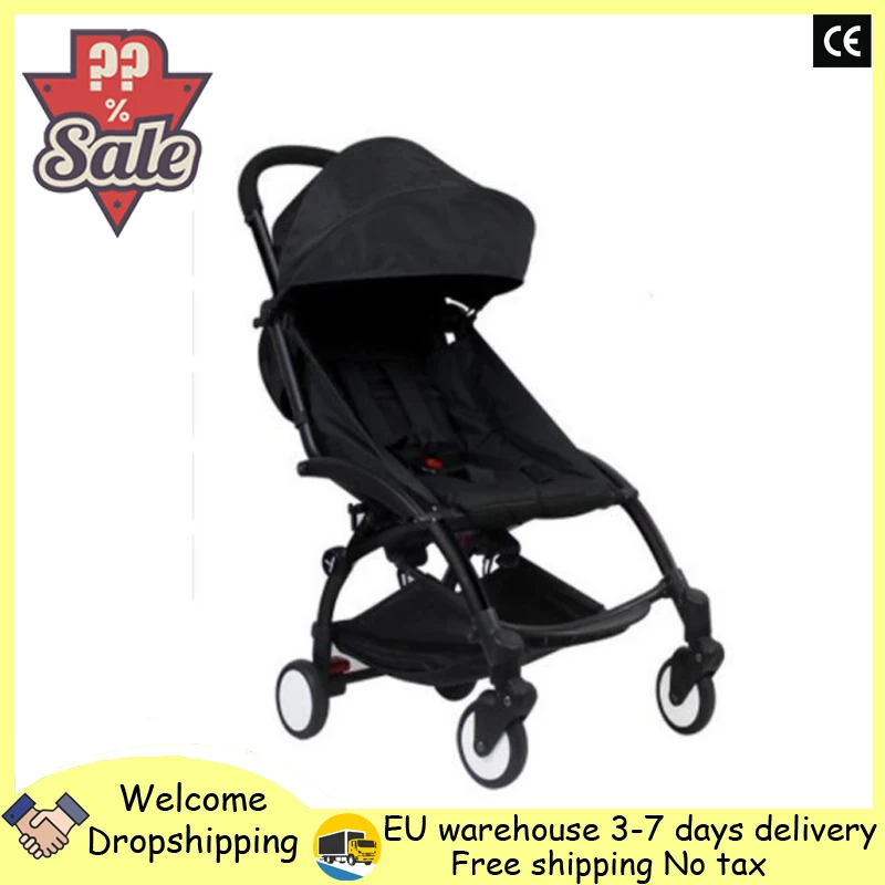 Новая Обновленная детская коляска легкая портативная складная для
