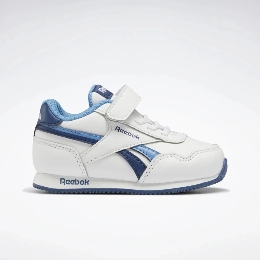 Спортивные кроссовки REEBOK, ROYAL CL JOG 3,0 1V, GW5280, назад в школу,  унисекс, повседневная, модная, колледжа, эластичная кружевная застежка с  ремешком на липучке, резиновая подошва, тканевая подкладка, верх из  материала - купить