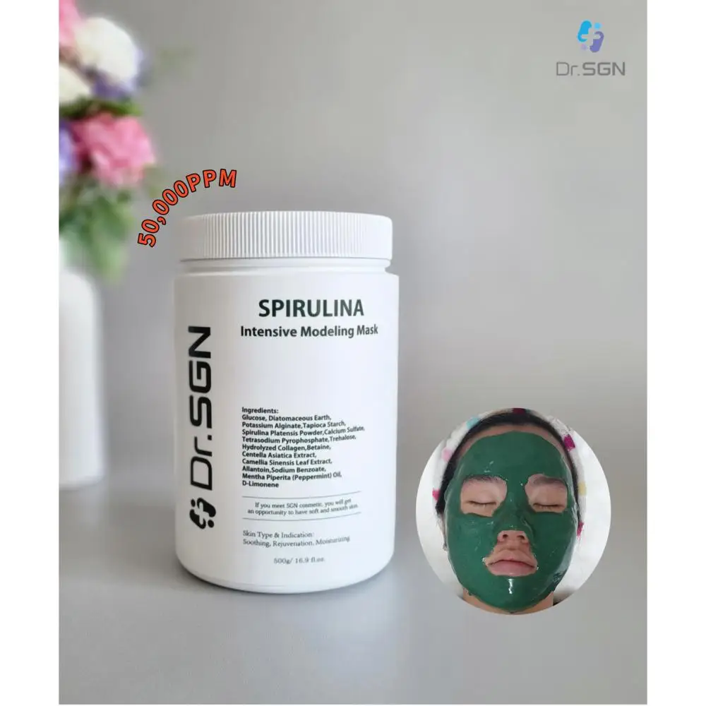 [SGN Bio] Dr.SGN Spirulina Modeling Pack Маска из спирулины в упаковке 500 г + набор инструментов 1