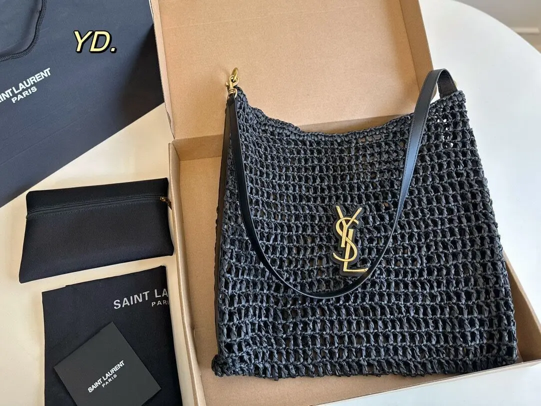 точная копия 1:1 Женская Большая Сумка С Принтом YSL