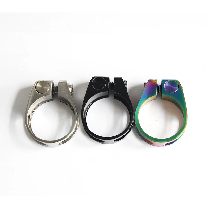 

Super Light Gr5Titanium Alloy Bicycle Parts Road Bike Seat Post Clamp