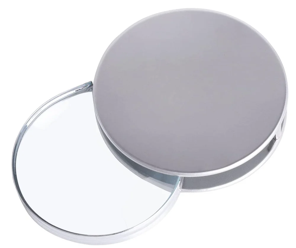 Mini Magnifying Glass 20X Folding Pocket Magnifier with Meta