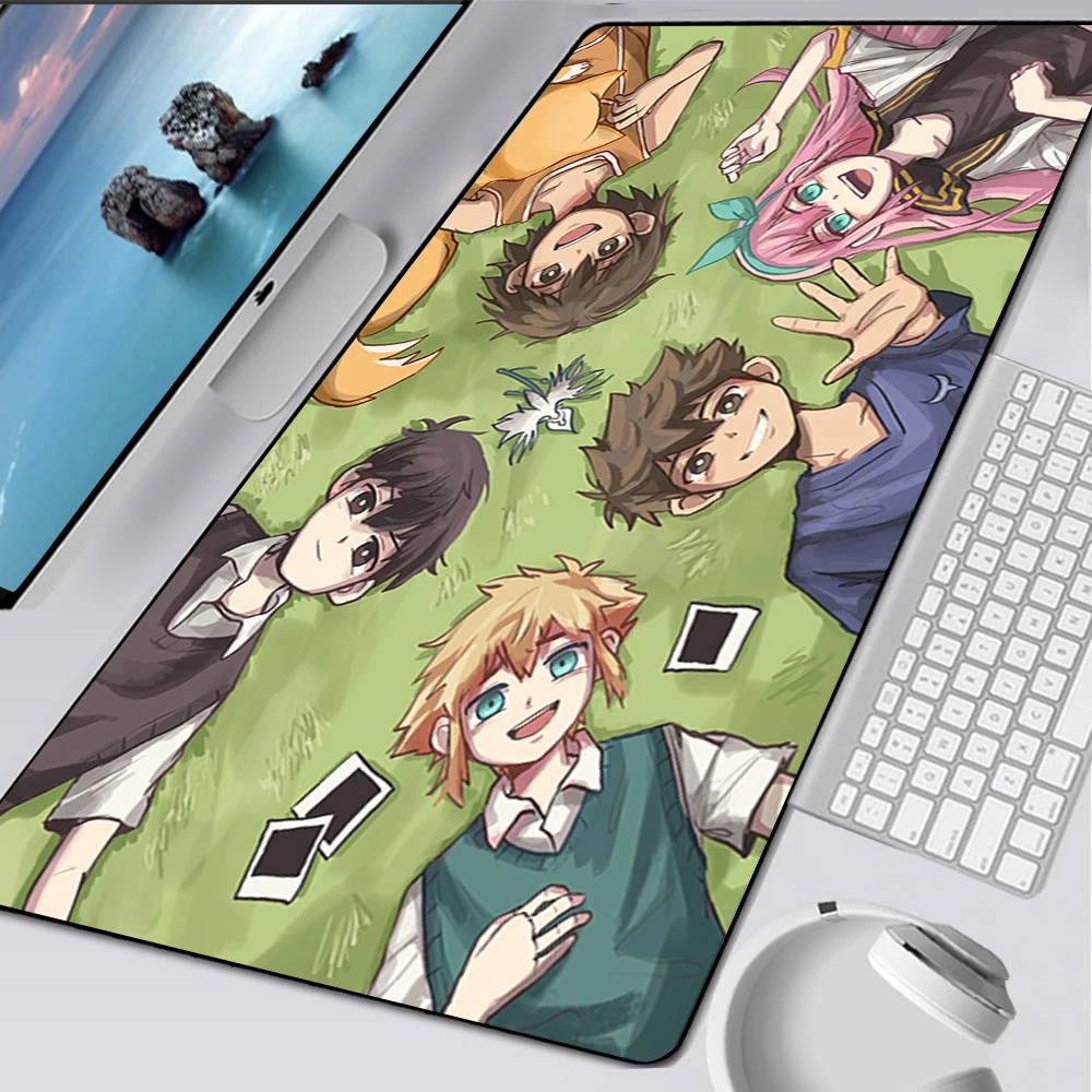 

Anime Omori Large Gaming Mouse Pad Computer Mousepad PC Gamer Mouse Mat XXL Laptop Mausepad Mouse Carpet Keyboard Mat Desk Pad