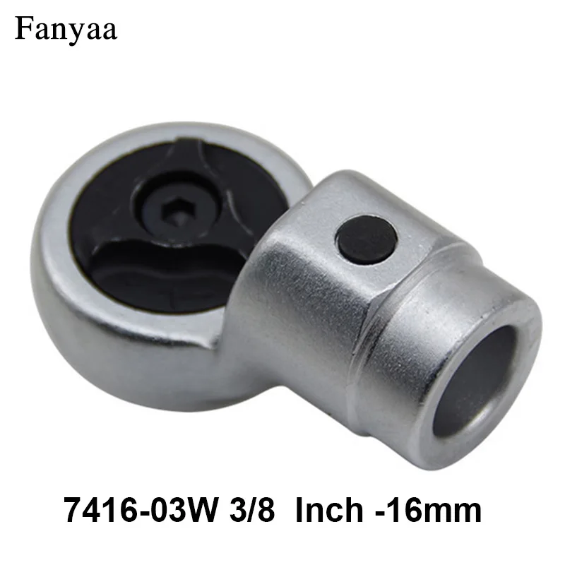 

Гаечный ключ Fanyaa с трещоткой, запасная часть, Реверсивный трещотка 1/4 3/4 дюйма, круглый конец камеры 16, 22 мм для торцевого ключа