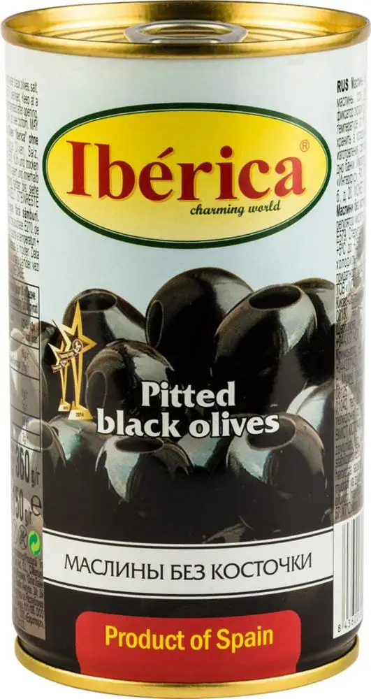 Маслины IВERICA без косточки 360г