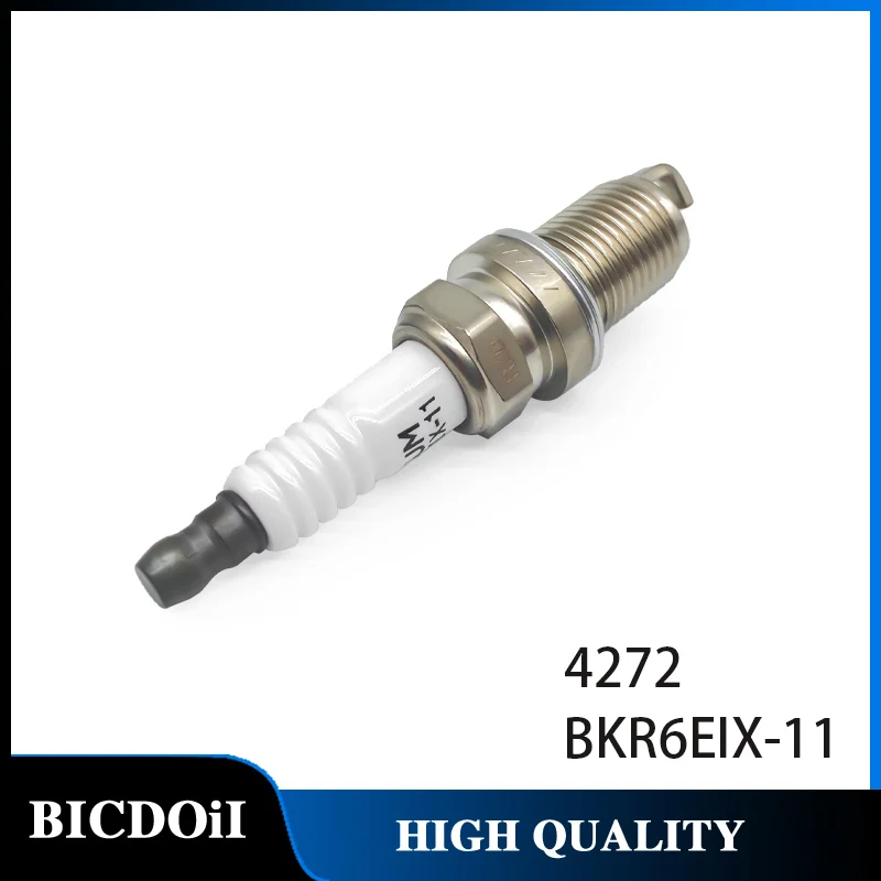 

BICDOII 4272 BKR6EIX-11 4/6Pcs Platinum Spark Plug For Mitsubishi Lancer RVR Outlander Sport Lexus Subaru Toyota Audi A4 Volvo