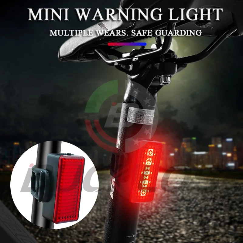 BUCKLOS Универсальные Задние Фонари Для Велосипеда Мощные Перезаряжаемые Velocipede