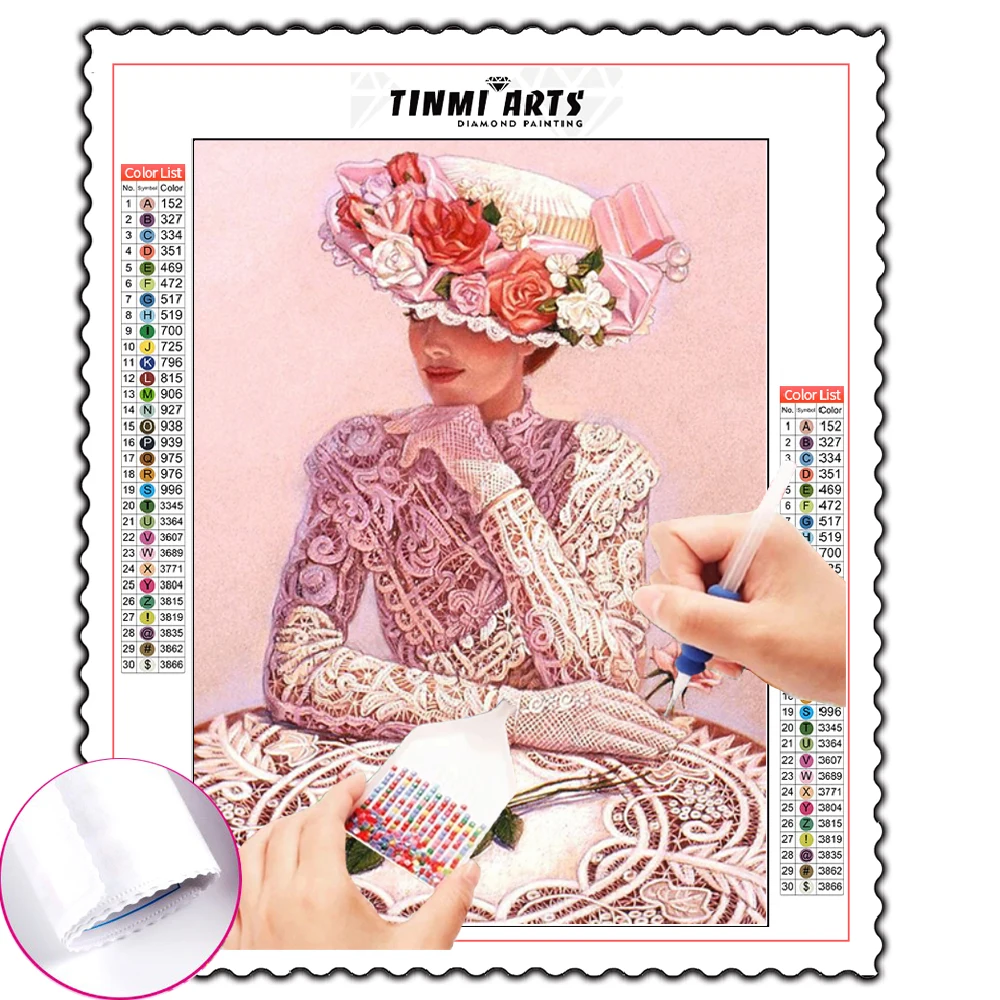 5D алмазная живопись леди полный квадрат Новое поступление мозаика женщина