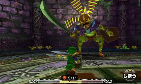 Легенда о маске Зельды Майоры для Nintendo 3ds