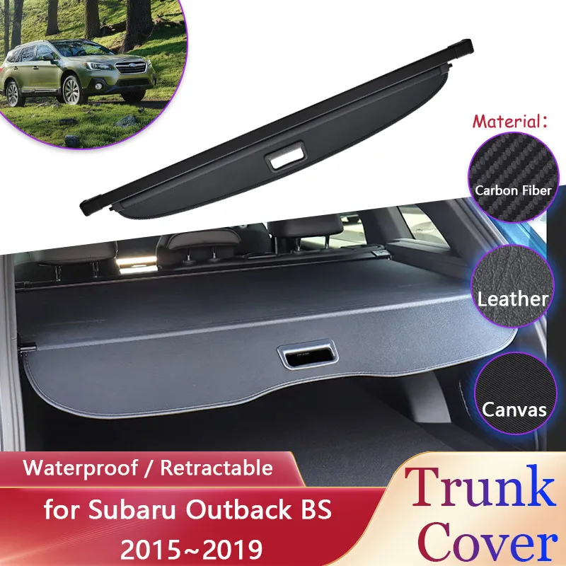 Занавеска в багажник автомобиля для Subaru Outback BS 2015 ~ 2019 2016 водонепроницаемая