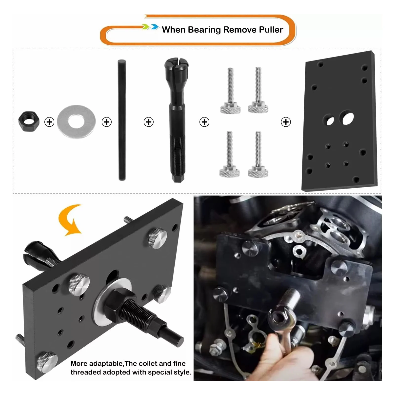 Инструмент для подшипника распределительного вала Milwaukee-Eight M8 Harley Davidson